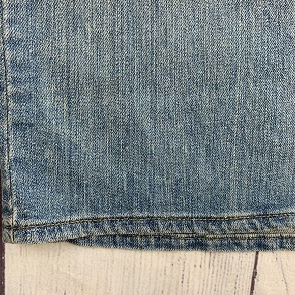 Eddie Bauer Jean Skirt sz 10 Denim 17.5" Light Wash No Slit New NWT - Picture 4 of 8